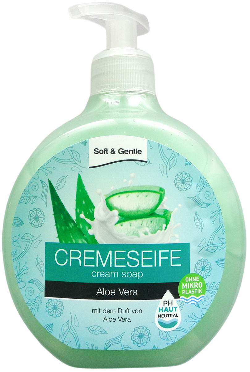 Aloe Vera Cremeseife Soft & Gentle 500ml kaufen | Volksversand  Versandapotheke