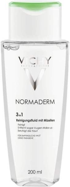Vichy Normaderm Reinigungsfluid mit Mizellen-Technologie 3 in 1 200 ml Flüssigkeit