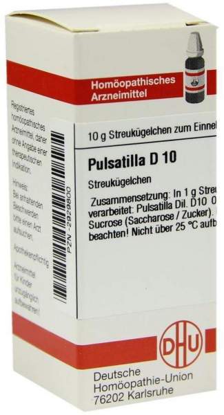 DHU Pulsatilla D10 Globuli