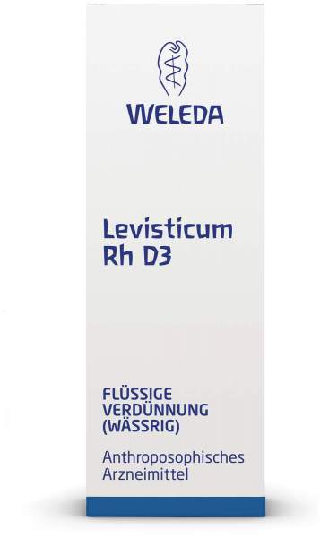Weleda Levisticum Rh D3 20 ml Dilution