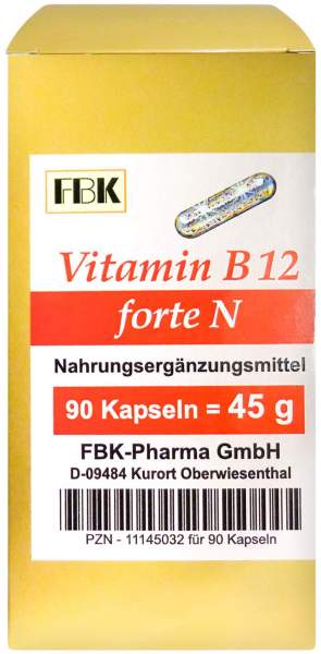 Vitamin B12 Forte N Kapseln