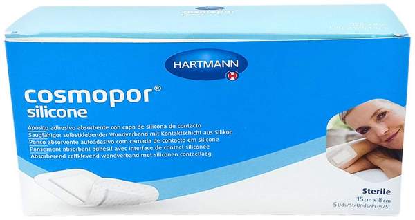 Cosmopor Silicone Wundverband 8x15 cm