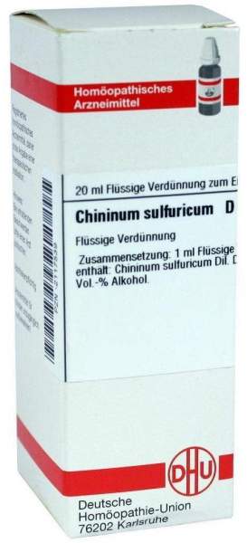 Chininum Sulfuricum D 4 Dilution