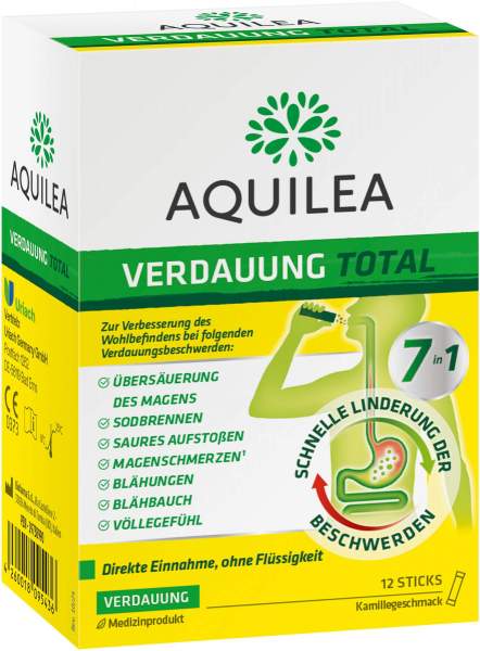 Aquilea Verdauung Total Pulver zum Einnehmen 12 X 2 G