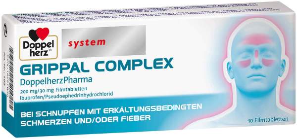 Grippal Complex Doppelherz Pharma 200 mg - 30 mg 10 Filmtabletten