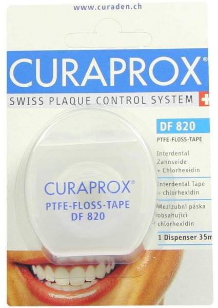 Curaprox Interdental Zahnseide Df820 im Spender