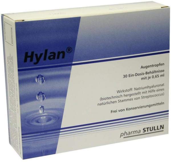 Hylan 30 Ein - Dosis - Behältnisse Mit Je 0,65 ml Augentropfen