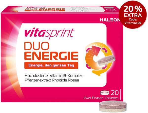 Vitasprint Duo Energie 20 Tabletten