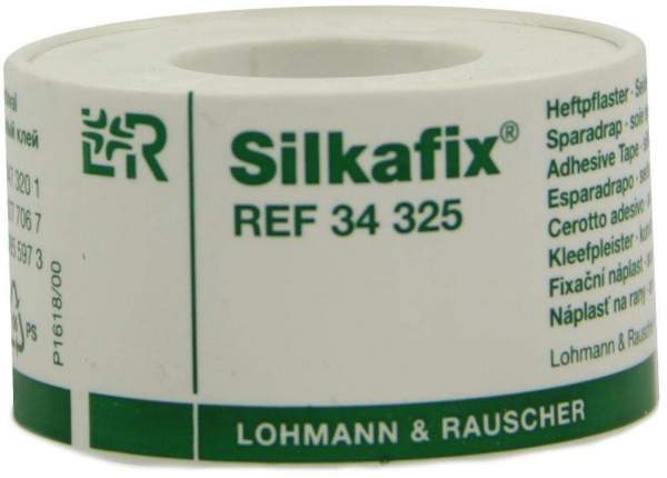 Silkafix 1 Heftpflaster 5 M X 2,5 cm Kunststoff Spule