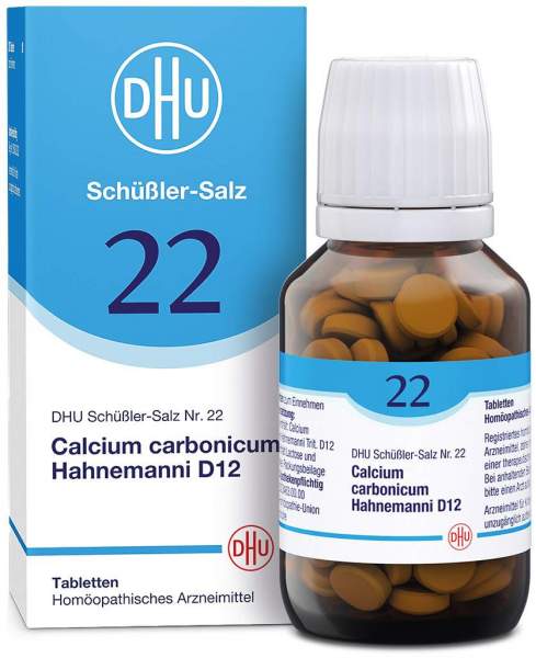 Dhu Schüßler-Salz Nr. 22 Calcium Carbonicum D12 200 Tabletten