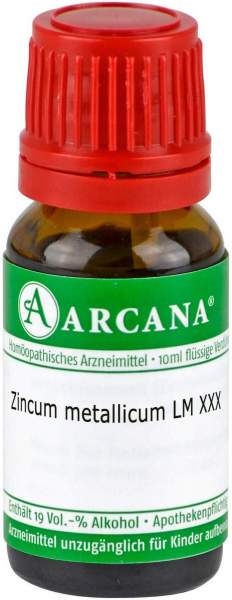 Zincum Metallicum LM 30 Dilution 10 ml