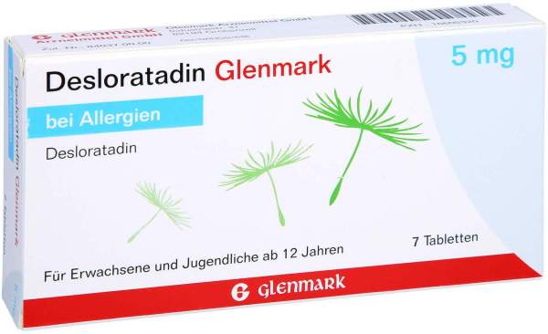 Desloratadin Glenmark 5 mg 7 Tabletten