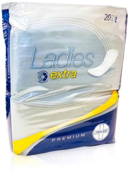 Param Ladies Premium Inkontinenz Vorlagen Extra 20 Stück