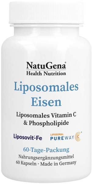 Liposomales Eisen + Vitamin C Vegan 60 Kapseln